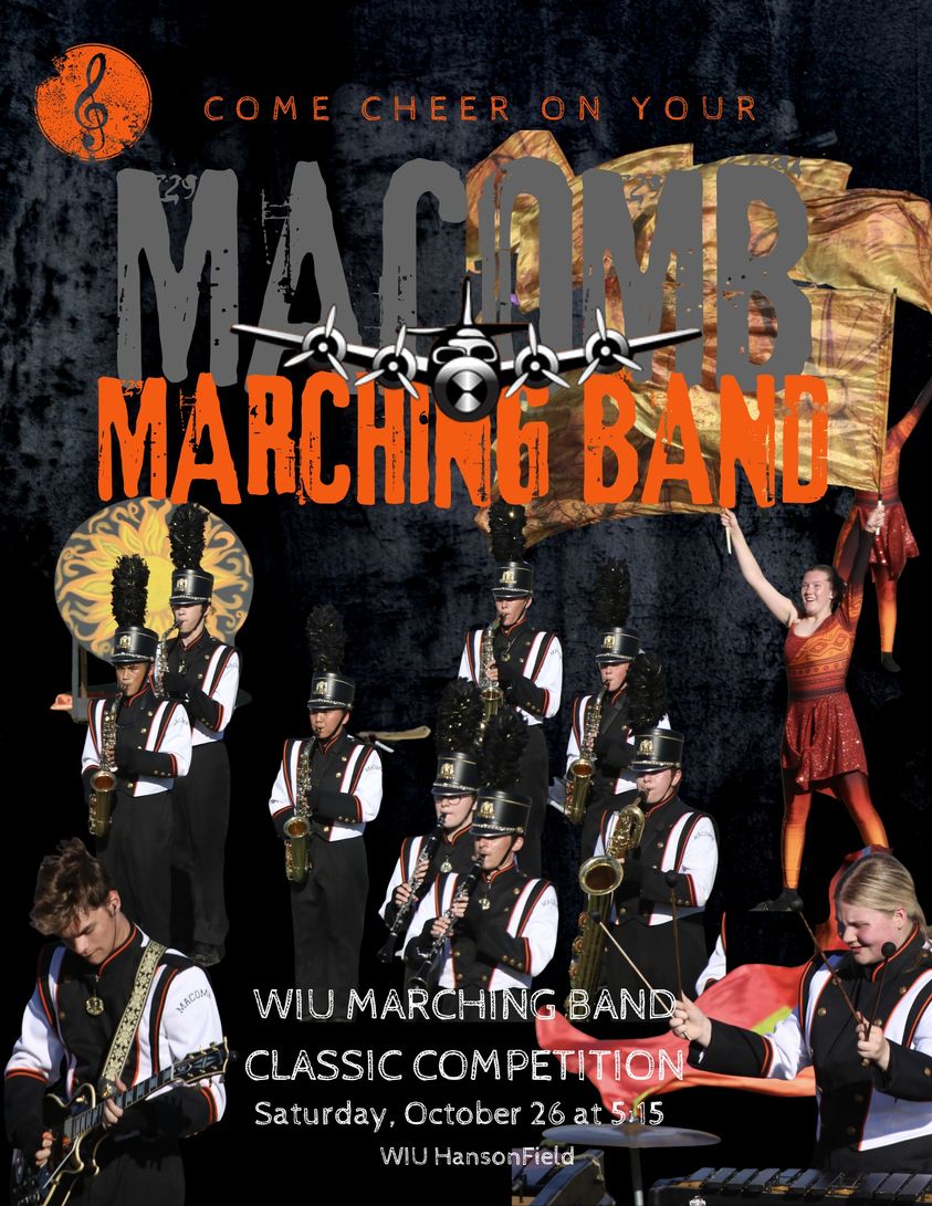 Good Luck to the Macomb Marching Band!!!