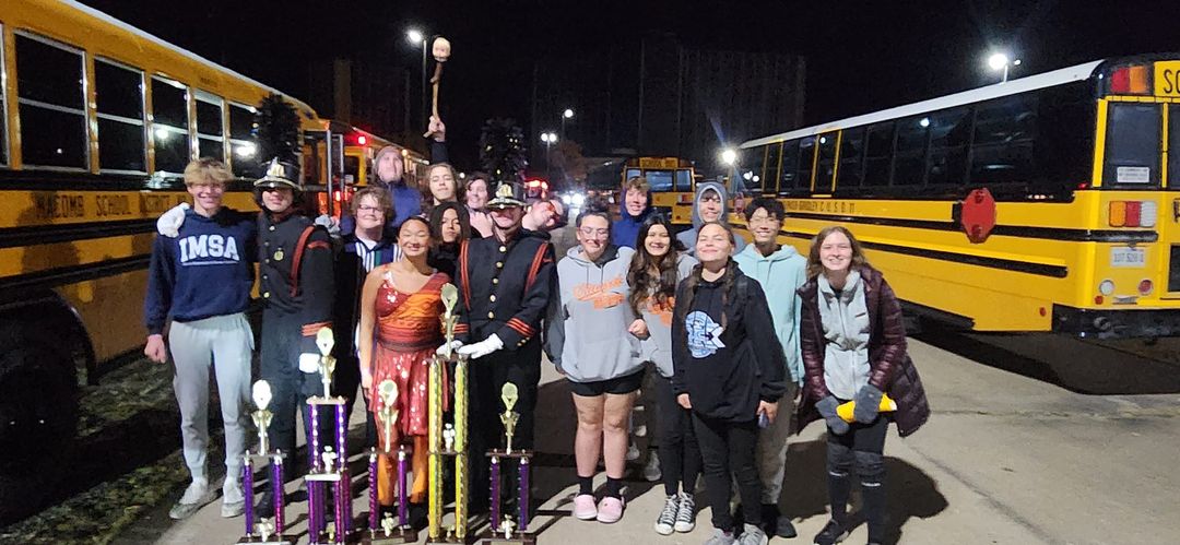 Congratulations to The Macomb High School Marching Band!  Class 2A-Best Winds,Best Auxiliary, Best Percussion, 1st Place…