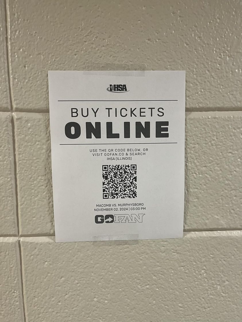Bomber Students: As per the IHSA, no passes accepted for the playoffs. You can purchase tickets in advance and save a do…