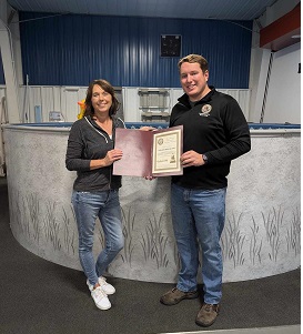 Rep. Fritts Honors Poolside Pools & Spas