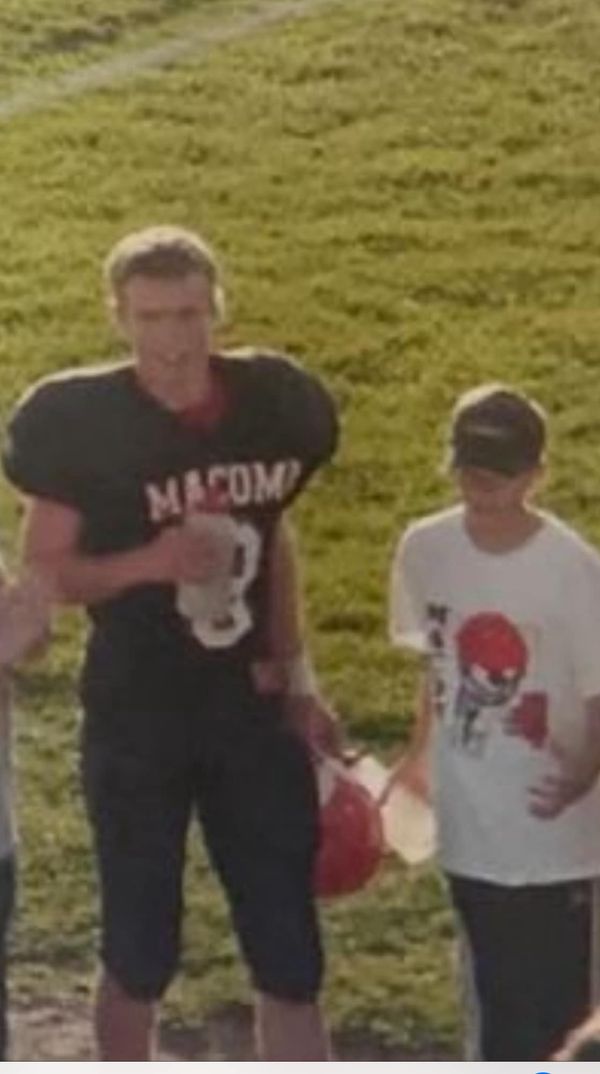23 years ago these dudes roamed the MHS Stadium together. Today the QB that beat Rochester in overtime and the ball boy…