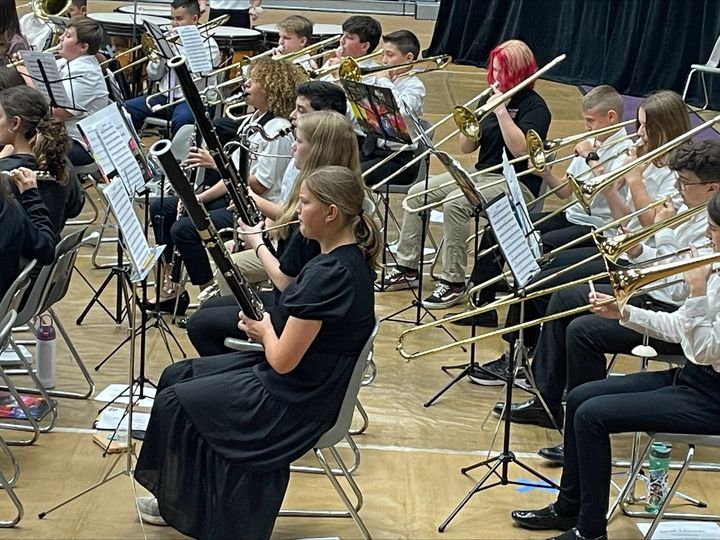 Congratulations to Kallie Merrill and Vanessa Root on their performance Saturday at the ILMEA District 4 Junior Band Fes…
