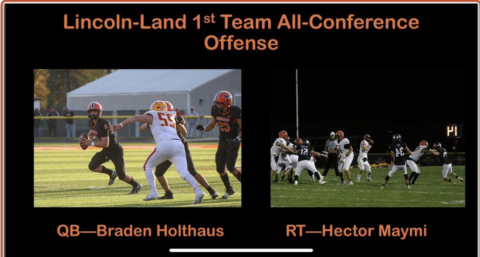 Congrats to our guys that made the Lincoln-Land All-Conference team!