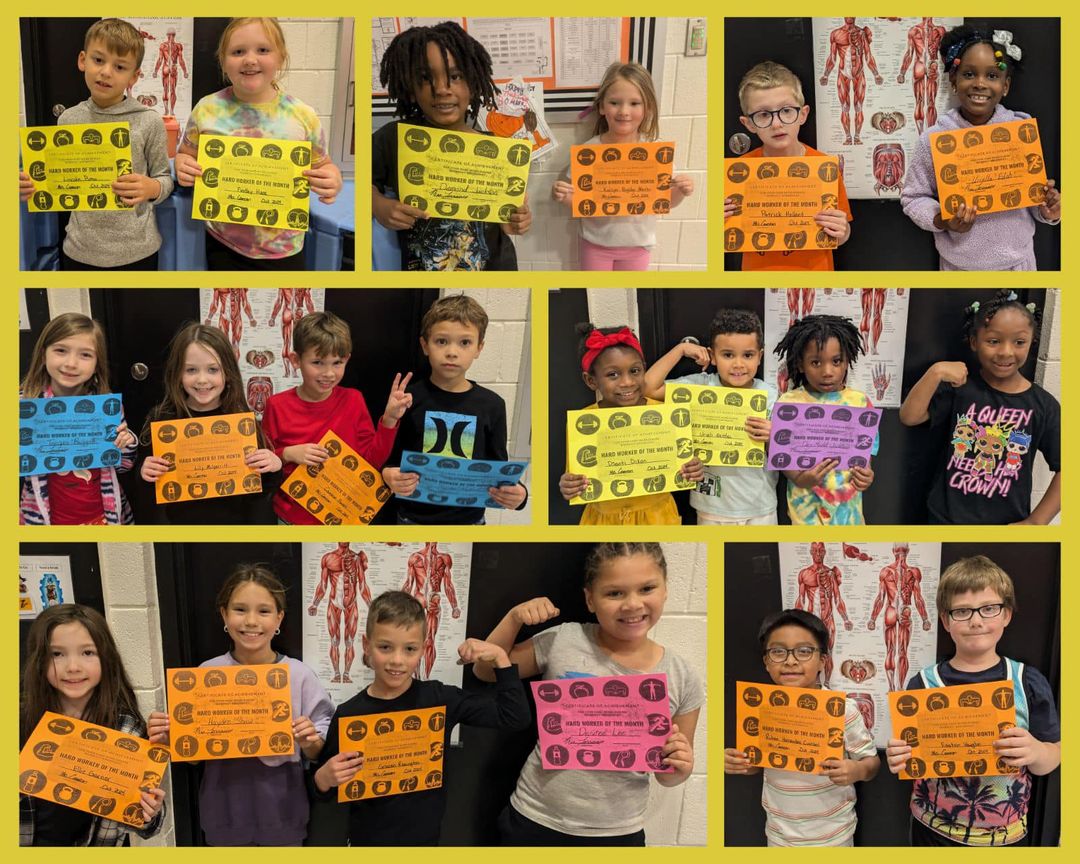 Lincoln PE hard workers of October! #MAC185