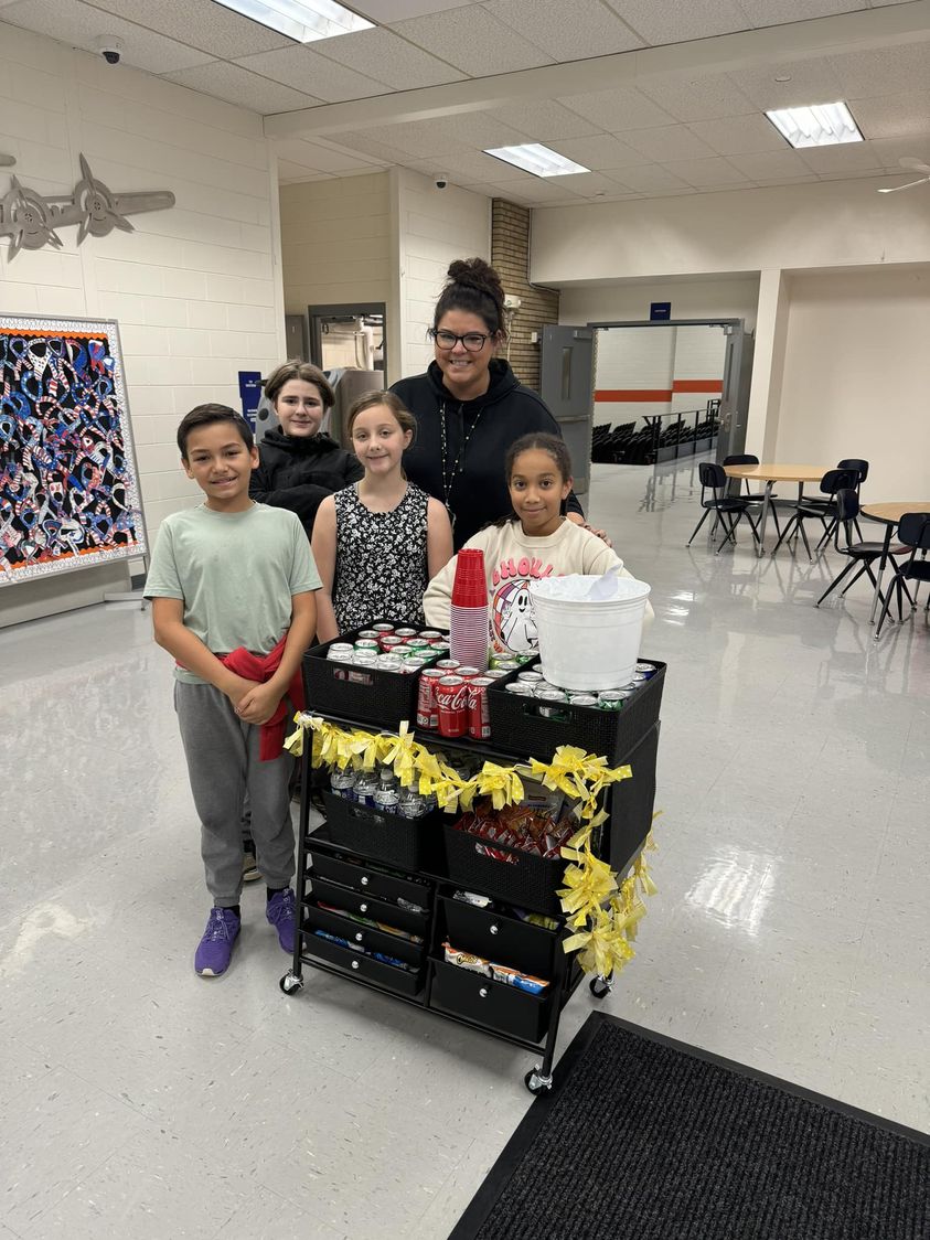 The Sunshine cart is cruising around Edison School today!! Thank you for bringing sunshine to all the faculty and staff!…