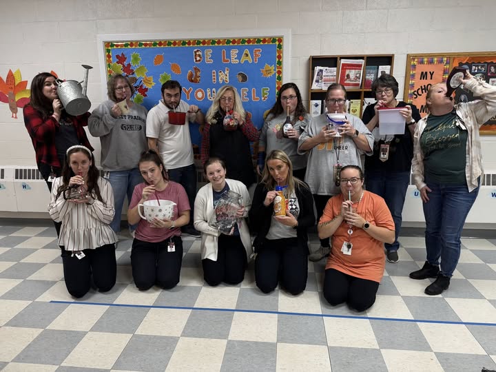 MacArthur staff had a great time with the “anything but a cup” day today!!! #mac185