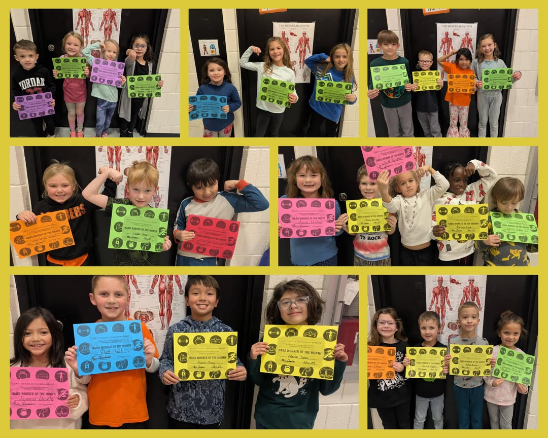 Lincoln PE hard workers of the month! #MAC185