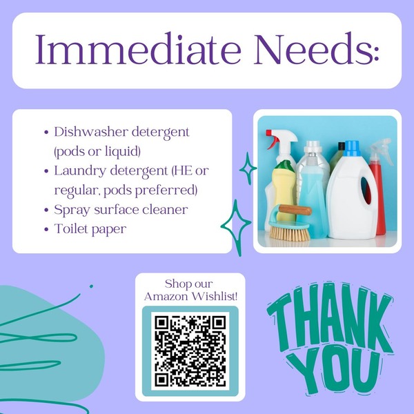 Freedom House in Princeton Needs Essential Cleaning Supplies