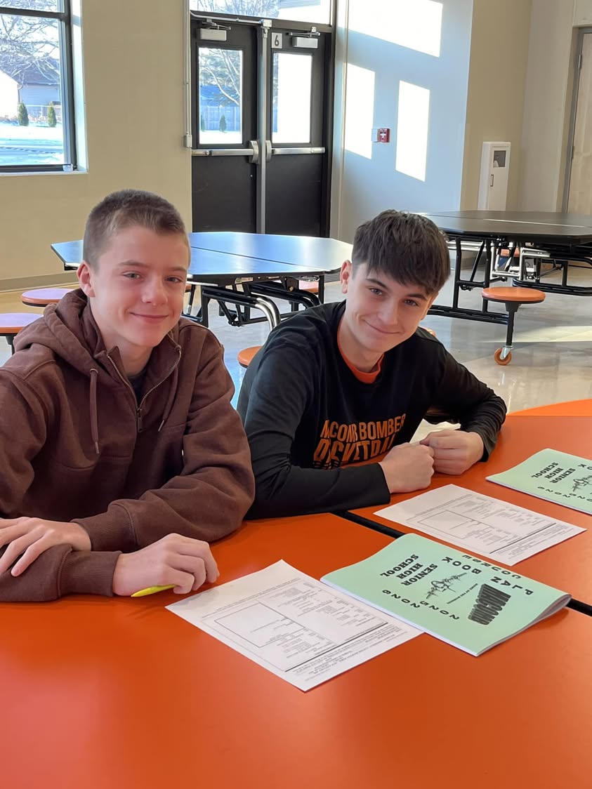 MMS 8th grade students began selecting their courses for high school. There will be a parent meeting Monday, January 13…
