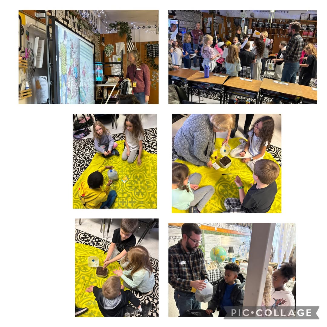 Mrs. Coupland’s class enjoyed another exciting visit from The Master Gardeners! Students learned all about the web of li…