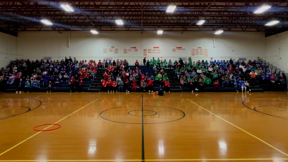 Students at Edison Chucked their Ducks to see who could get it closest to the target. 6 students won a prize. #squadday…