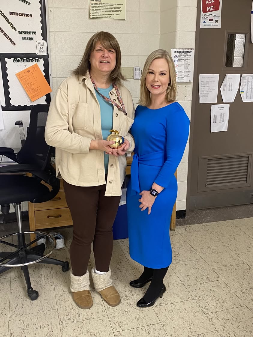 📢 Exciting News! 📢 Macomb High School is proud to announce that Mrs. Twaddle has been recognized for her outstanding c…