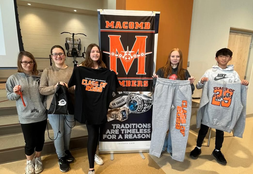 MMS 8th grade attended their commit to graduate 2029 presentation by Jostens. Order forms should be turned in by Wednesd…