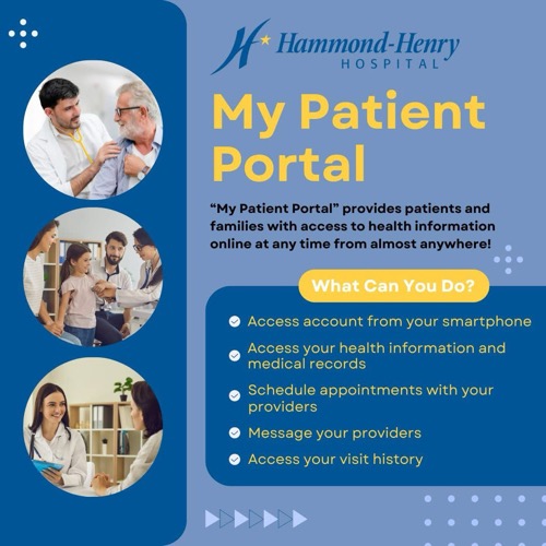 Empower Your Health Journey with the Hammond-Henry All-in-One Patient Portal