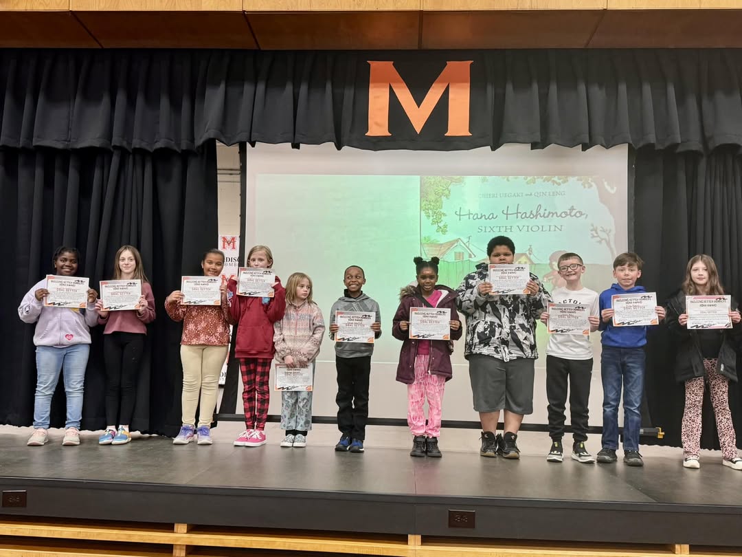 January 4th Grade Character Awards- Be a Goal Getter!! #MAC185 #edison