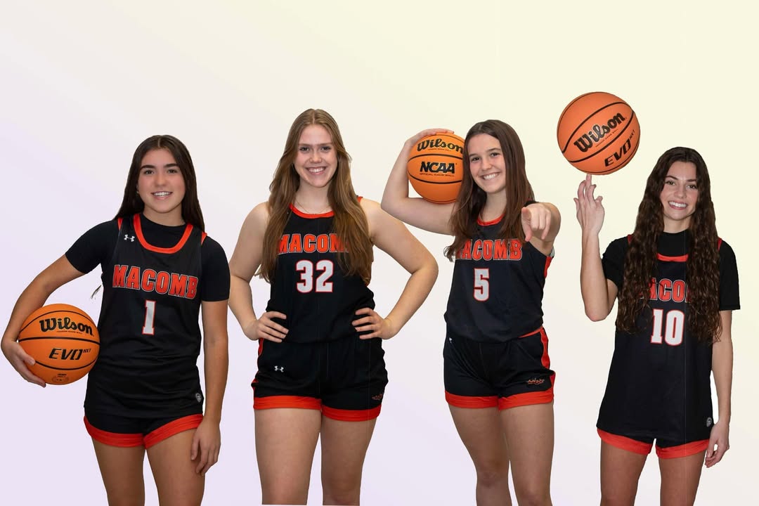 Thank you and good luck to our Senior Bomber Basketball players Kylie, Madeline, Kate, and Drew. #OnceABomberAlwaysABomb…
