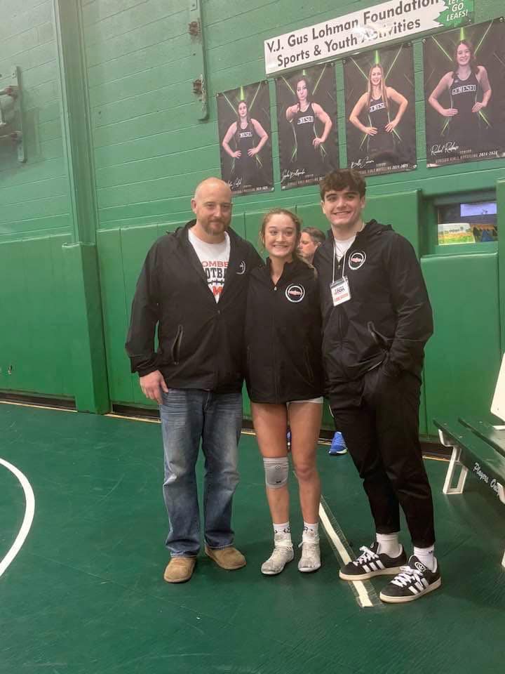 Girls Wrestling from Geneseo: 140 Kelly Ladd 3rd place 4x State qualifier  145 Mikaela Mwangong 3rd place 2nd girl ever…