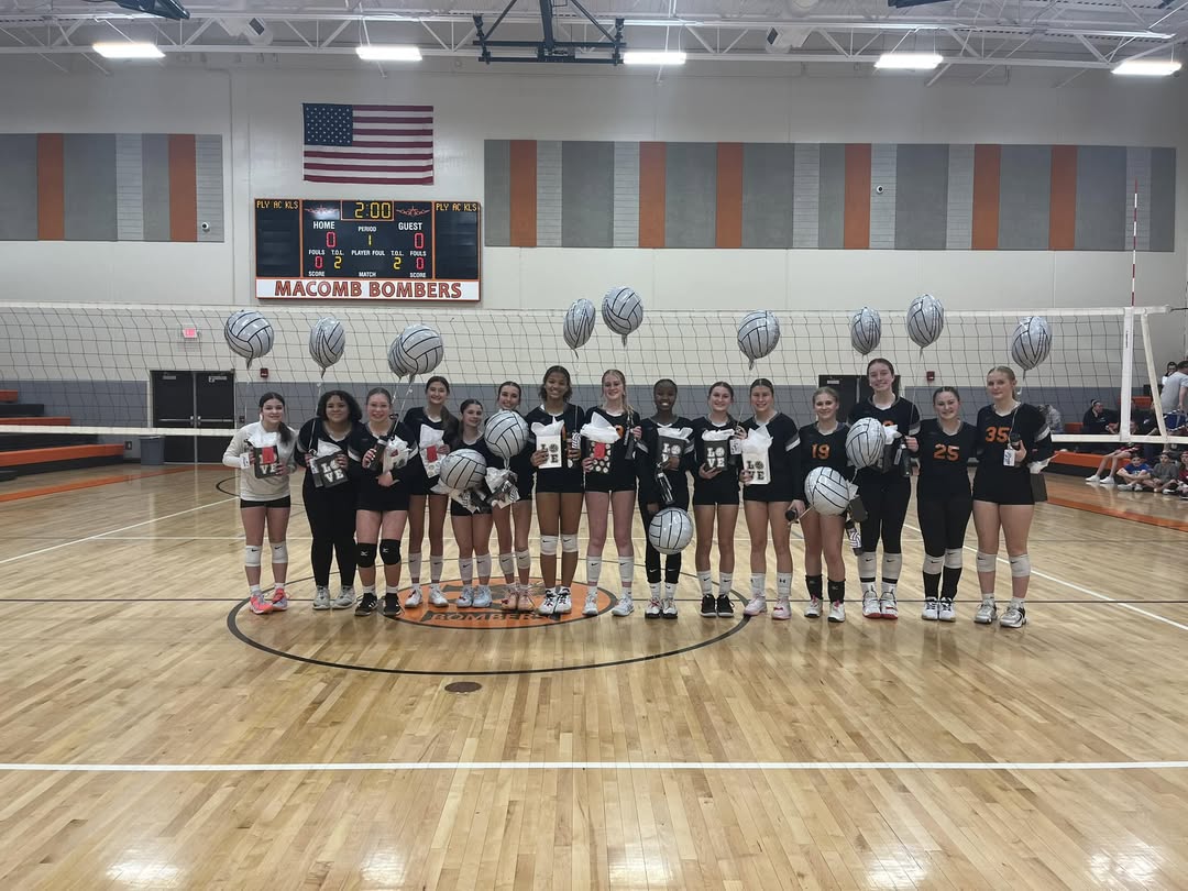 Bomber MS Volleyball sweeps BPC on 8th Grade Night 7th Grade 25-14, 25-6 and 8th Grade 25-10, 25-9. #OnceABomberAlwaysAB…
