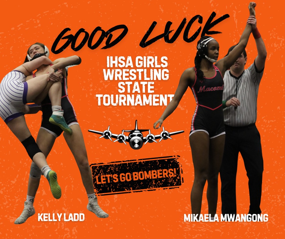 We want to give a huge congratulations to seniors Kelly Ladd and Mikaela Mwangong as they head to the IHSA Girls Wrestli…