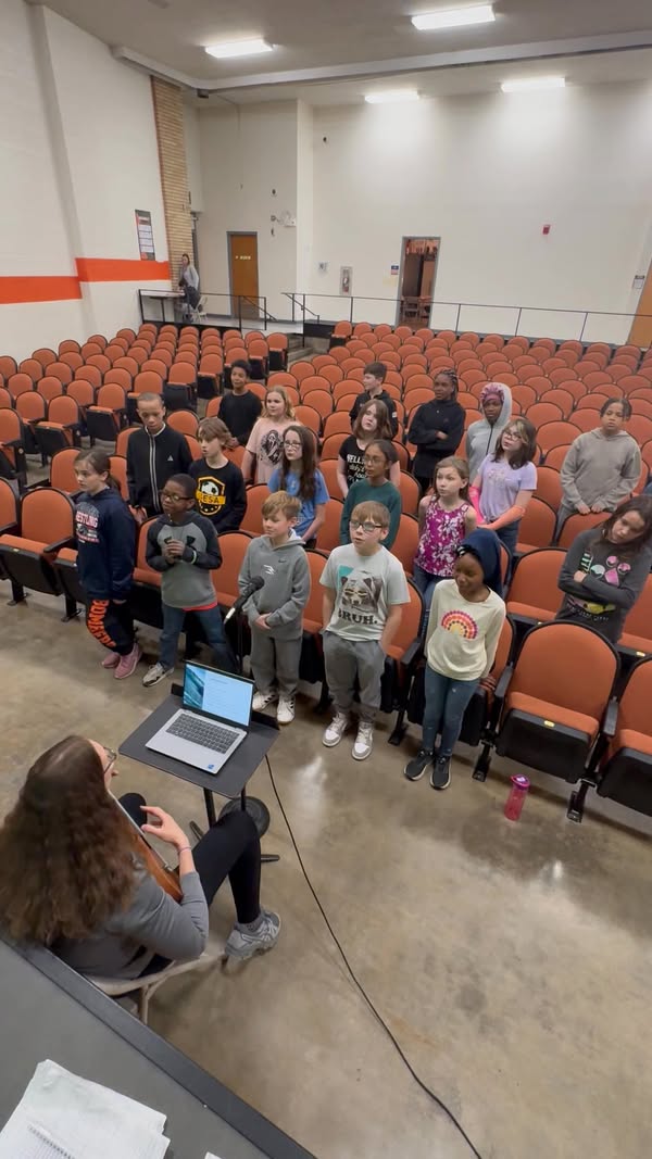 One more Sneak Peek!! Mrs. Cooleys 5th grade music classes are practicing for Family Math and Literacy night!! Hawaiian…