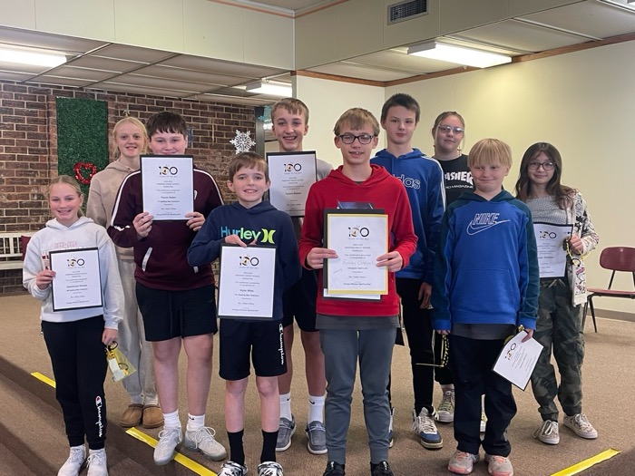 Brady Clementz Triumphs at Annawan Junior High Spelling Bee