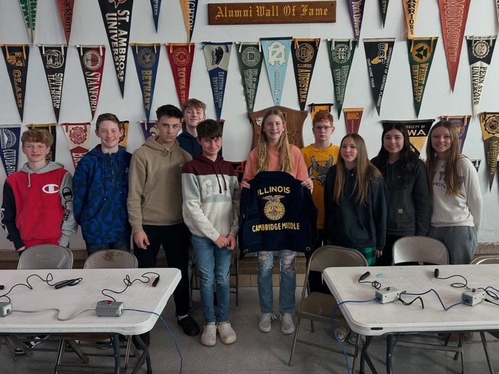 Anna Doubet of Cambridge Crowned 2025 8th Grade FFA Quizbowl Champion
