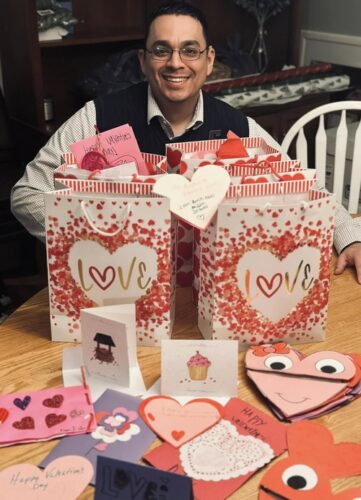 Senator Li Arellano Jr. Delivered Thousands of Valentines to Seniors in 37th Senate District