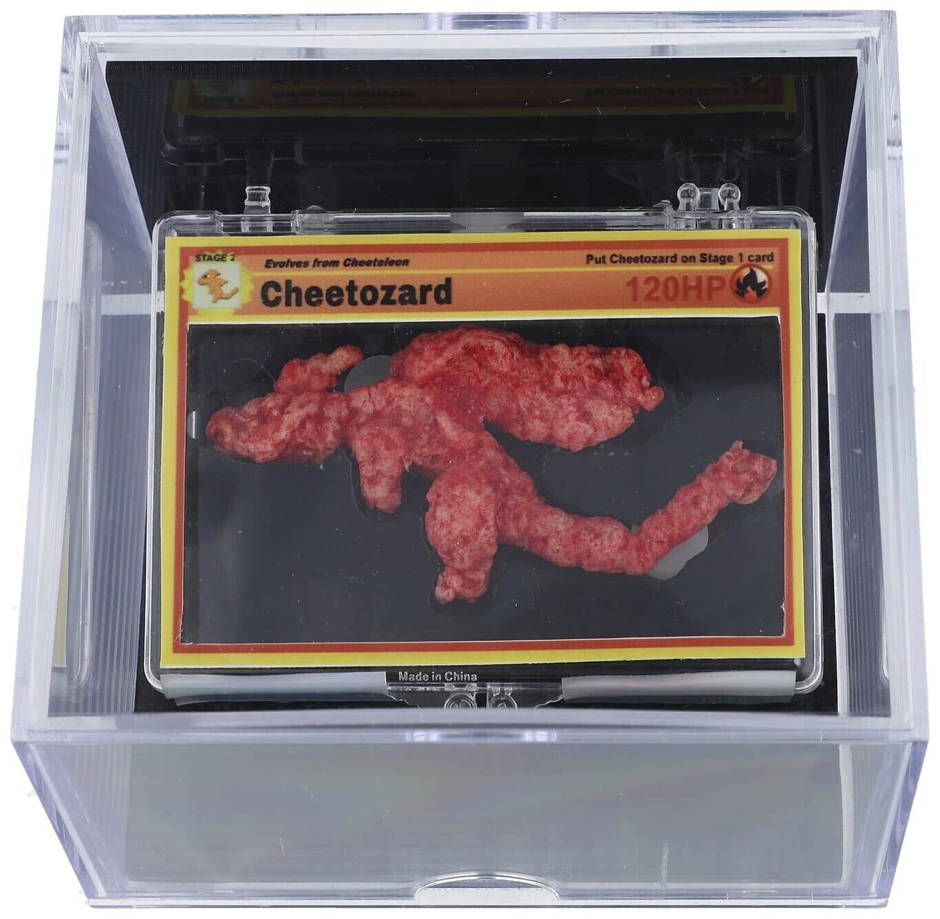 Pokémon-shaped Cheeto, ‘Cheetozard,’ sells at auction for $87,840