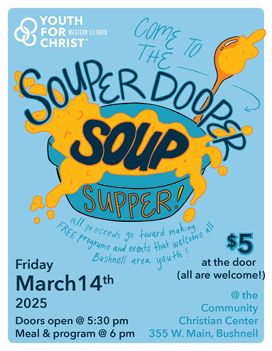 YFC Soup Supper on March 14th
