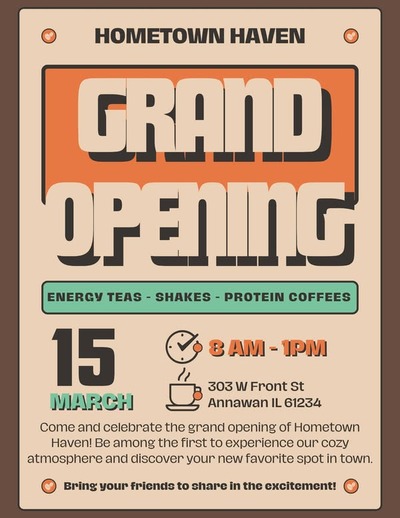 Hometown Haven Revitalizes Downtown Annawan with Grand Opening on March 15, 2025
