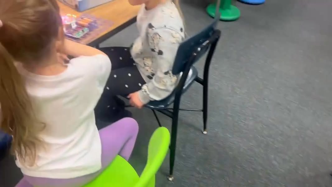 This week all Lincoln students got the chance to use snap circuits during library. This is Mrs. Mabrey’s class showing o…