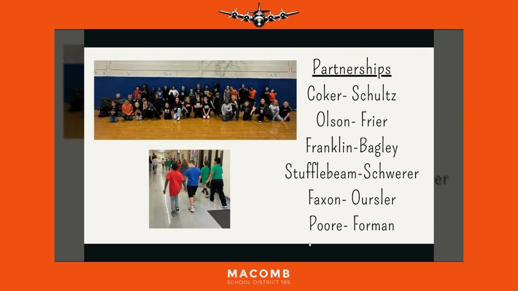 Brianne Schultz and Macy Coker, Edison Elementary Teachers, met with the Macomb Board of Education to discuss 3rd and 5t…