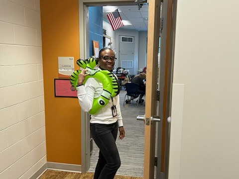 MMS Hall Pass Challenge Winners: Judges Choice- Miss Riggins, Most Creative- LEAP advocates, and Funniest- Mrs. Puccini…