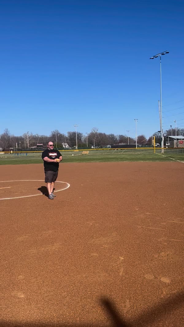 It’s National Athletic Trainer Month, and MHS ATC Marc Kessler threw out the first pitch at today’s softball game. Thank…