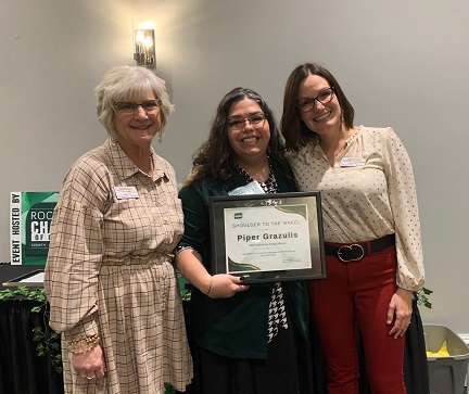 Rep. Fritts’ Staff Honored with Shoulder to the Wheel Award