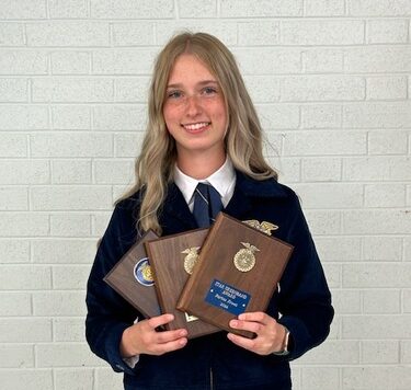 Payton Frueh Advances to State FFA Awards for Equine Entrepreneurship Success