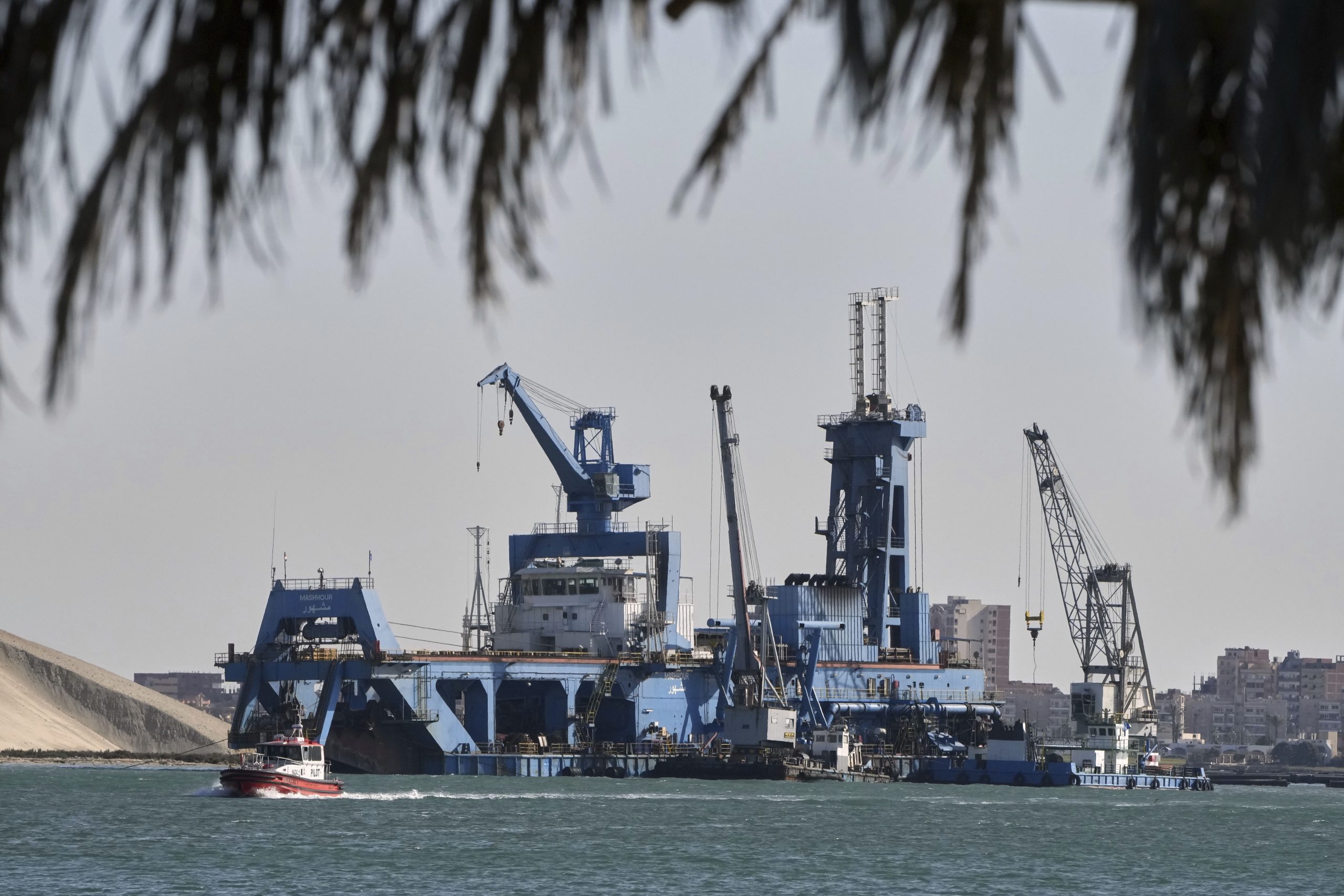 Egypt’s revenue from the Suez Canal plunged sharply in 2024