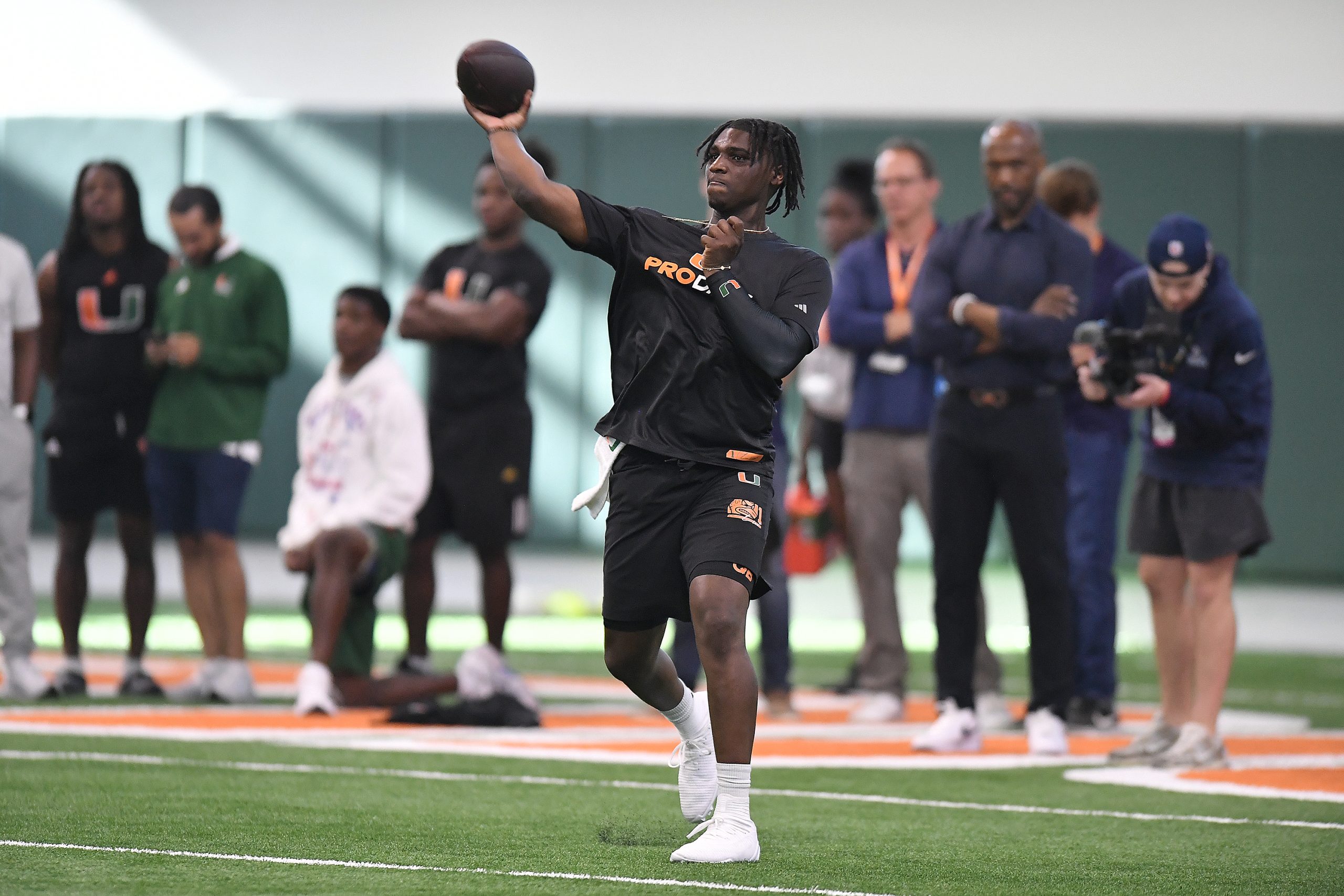 QB Cam Ward of Miami is the Titans’ likely pick at No. 1 overall in the NFL draft