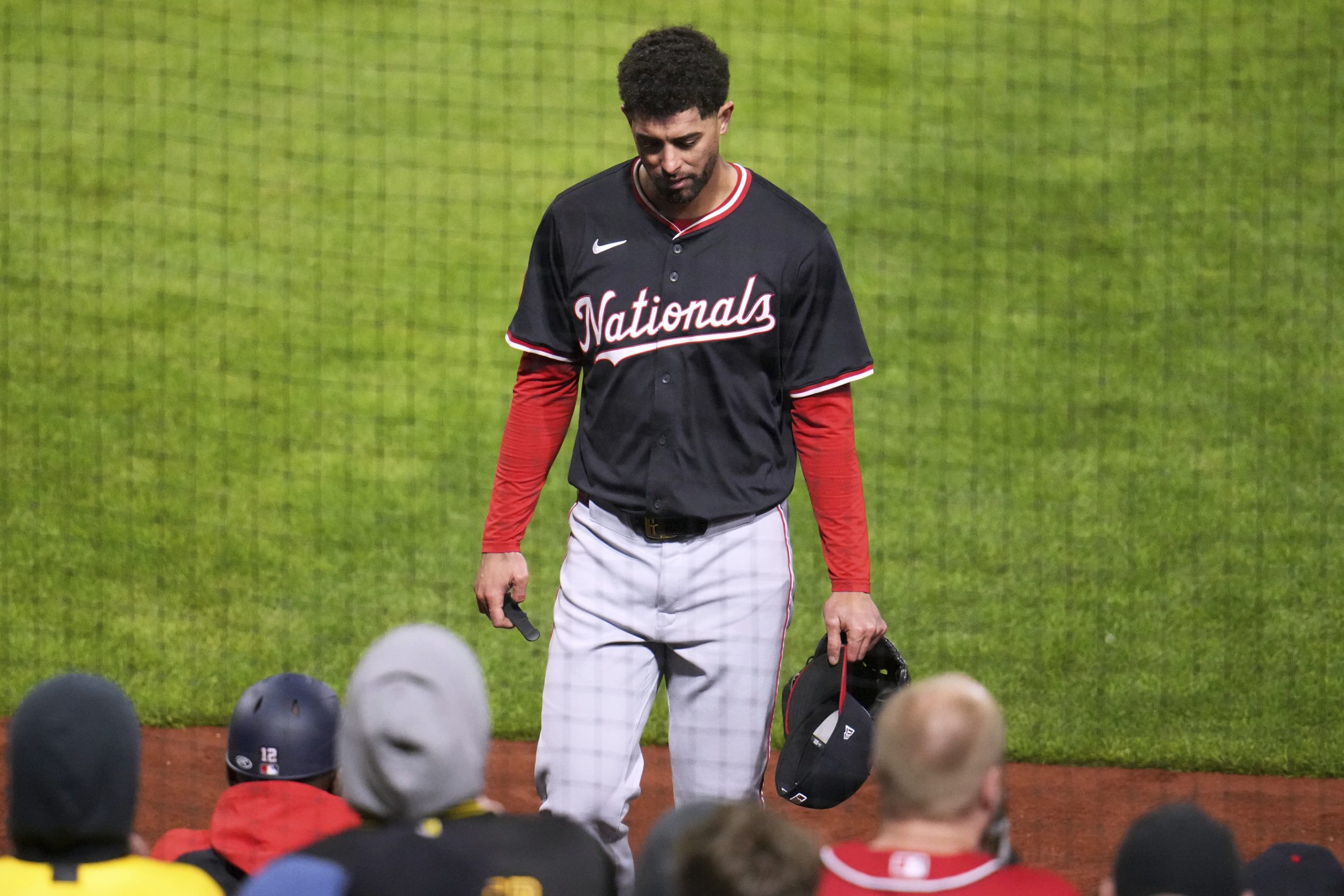 Nats pitcher Jorge López suspended 3 games for throwing at Pittsburgh’s Andrew McCutchen’s head