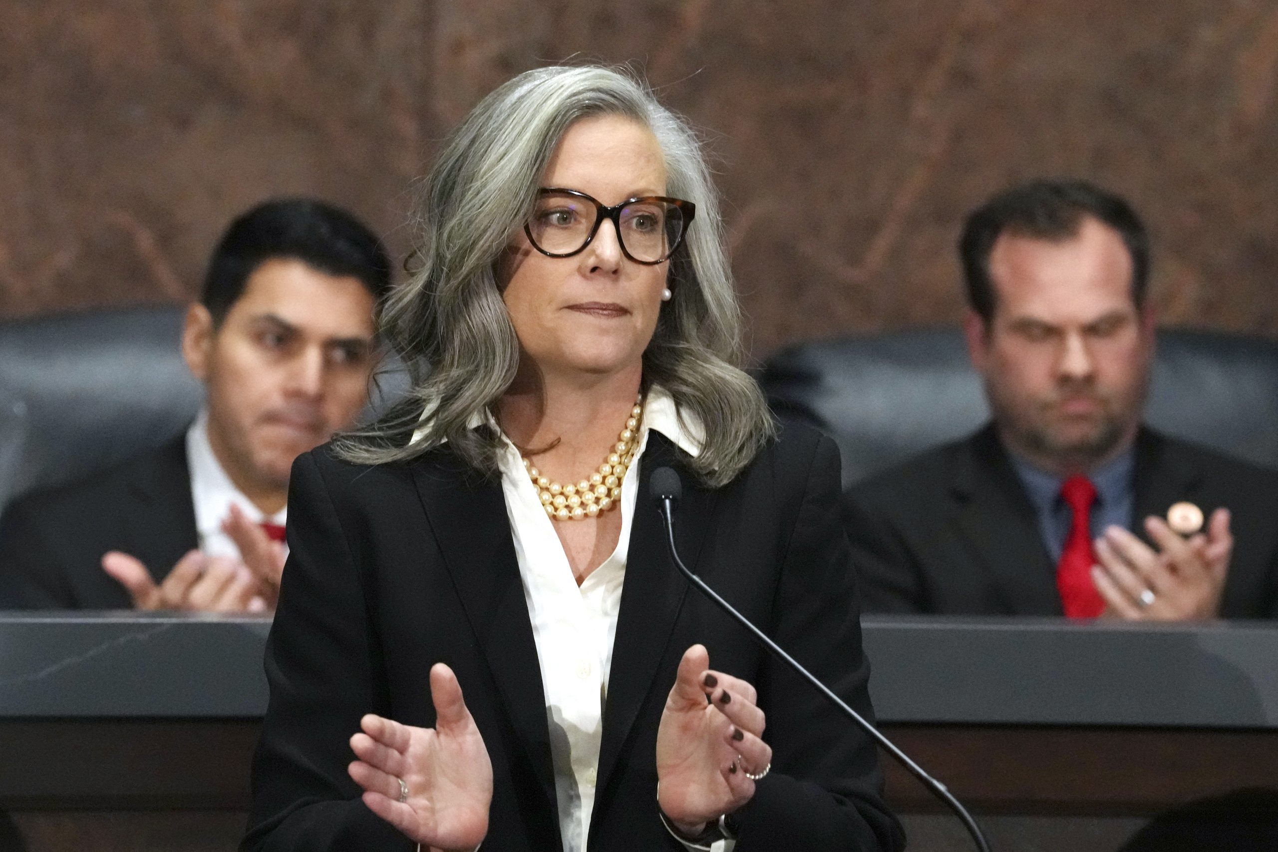 Arizona governor halts bill signing over funding dispute