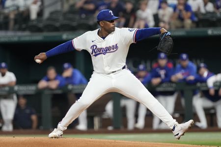 MLB roundup: Kumar Rocker gets first career win for streaking Rangers
