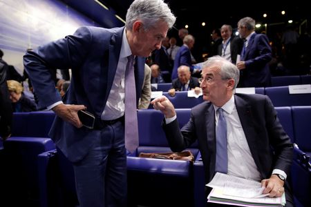 Fed’s Powell is an exemplary central banker, ECB’s Villeroy says