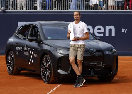Tennis-Zverev marks birthday with third Munich title