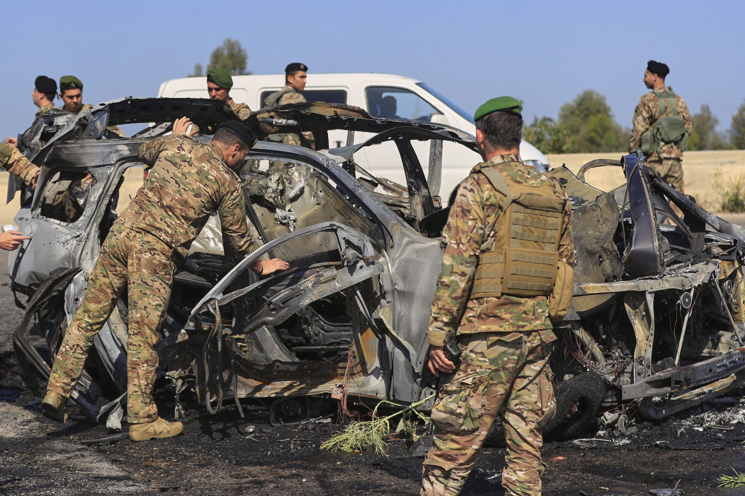 Lebanese authorities detain people they say were planning rocket attacks on Israel