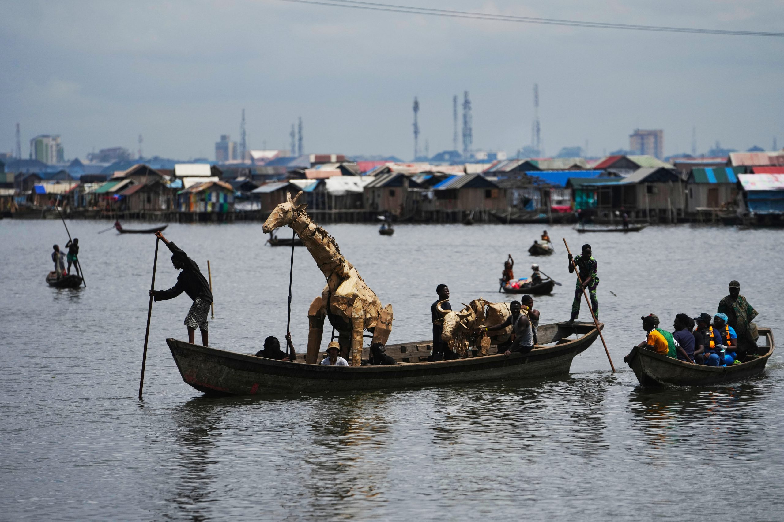 In Nigeria’s floating slum, ‘The Herds’ tour spotlights climate change where it’s felt the most
