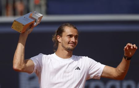 Tennis-With new car and Munich crown, Zverev puts lean spell in rear-view mirror
