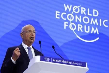 Davos meeting founder Klaus Schwab steps down as World Economic Forum chair