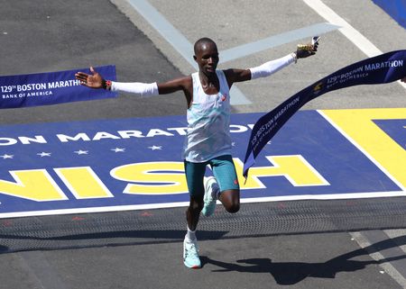 Athletics-Korir wins Boston after early tumble, Lokedi denies Obiri ‘three-peat’
