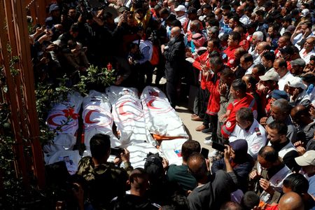 Palestinian Red Crescent says Israeli probe into Gaza aid workers’ killings not enough