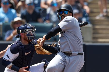 Yankees place OF Trent Grisham on paternity list